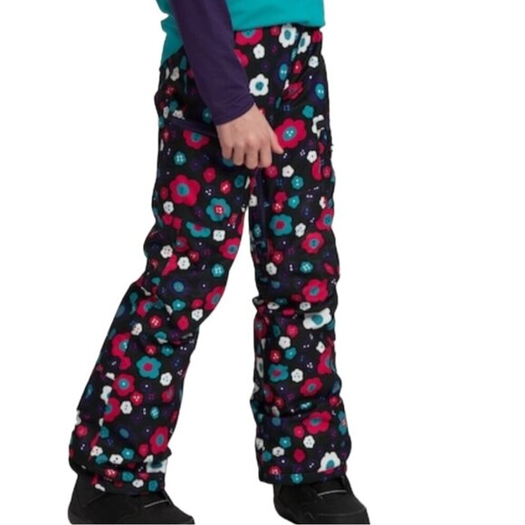 Burton Girls Snowboard Pants Elite Cargo Snow Cargo Pants Size Girl Small (8) - Picture 2 of 16
